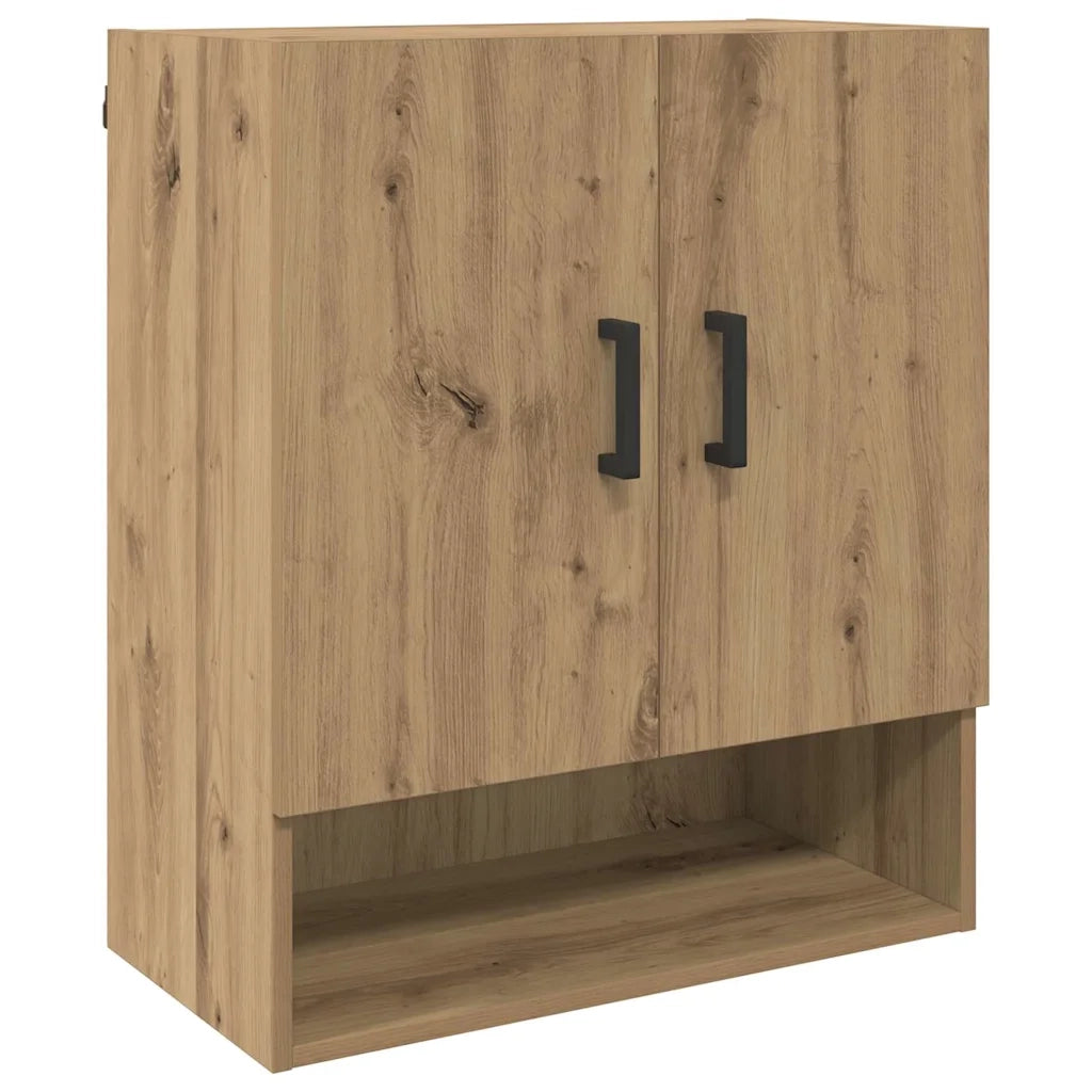 Armadietto a muro rovere artigianale 60 x 31 x 70 cm 879541