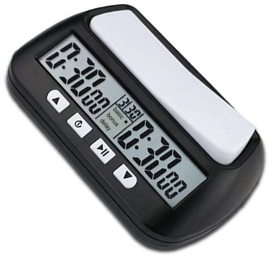 Orologio da Gioco Digitale - Portatile - Allarme Acustico - Materiale ABS - Funzione di Regolazione Semplice - Timer Multifunzionale
