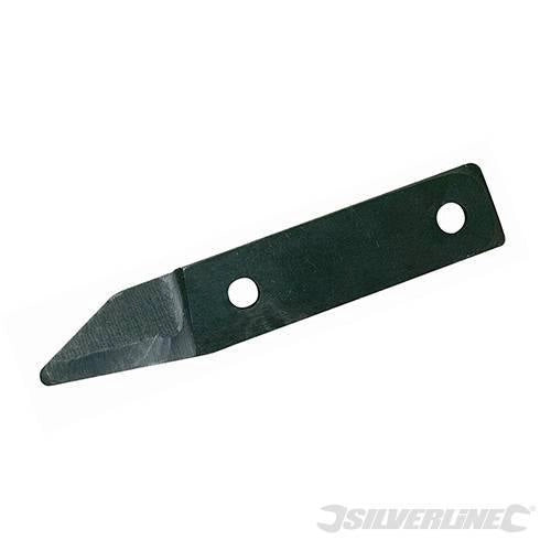Lama destra di ricambio per cesoia pneumatica 5 mm Silverline
