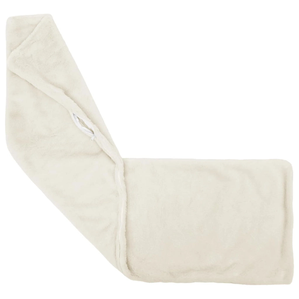 Federa HEERLEN Bianco 40 x 145 cm Pelliccia di Coniglio Finta 909083