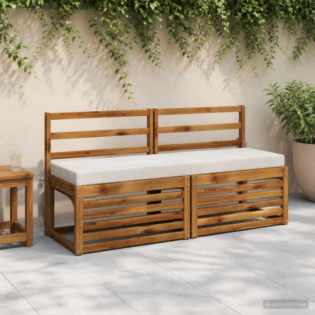 Cuscino per panchina SOEST 100% Poliestere Bianco 949840