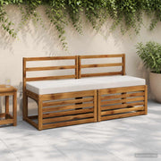 Cuscino per panchina SOEST 100% Poliestere Bianco 949840