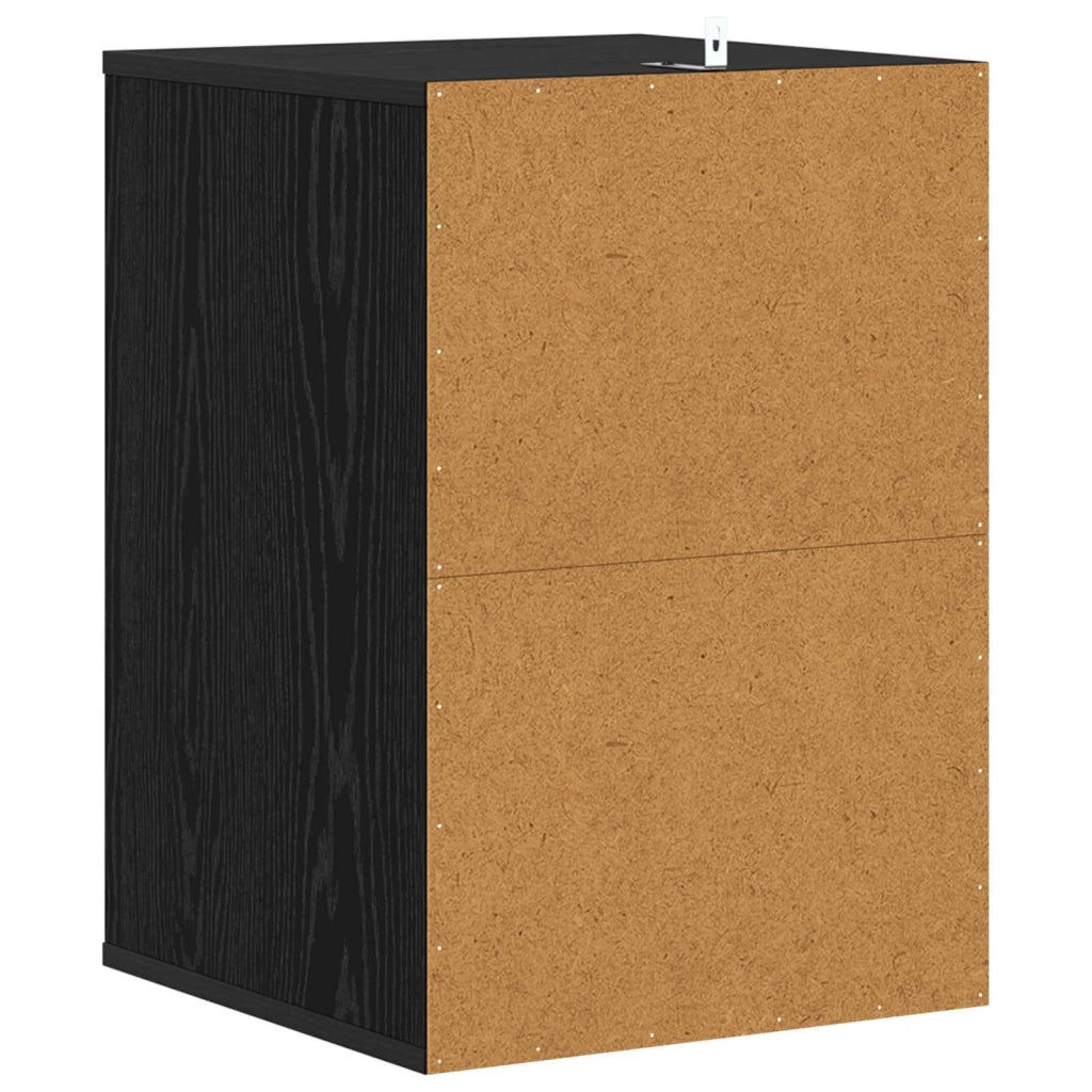 Mobile con Cassetti con cassetto Rovere Nero 41 x 40 x 58 cm 8003739