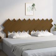 Testiera per Letto Ambra 196x3x80,5cm in Legno Massello di Pino 819243