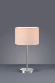 Lampada tavolo da Interno  E27 in Metallo Nickel Opaco