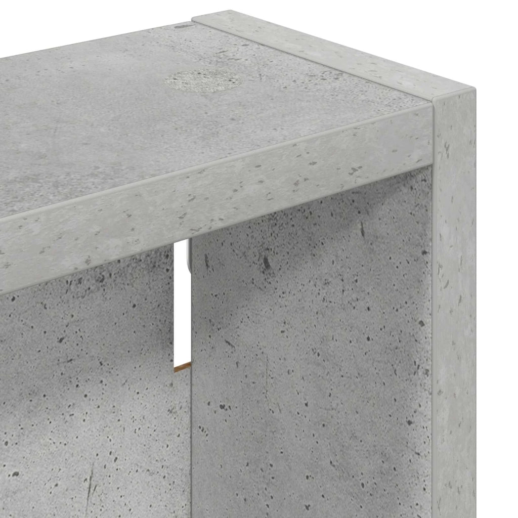 Armadio da bagno a muro Grigio Cemento 20 x 10 x 60,5 cm
