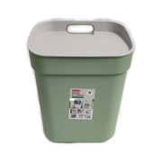PATTUMIERA CURVER READY VERDE / GRIGIO LT. 10 CON FERMA BUSTA