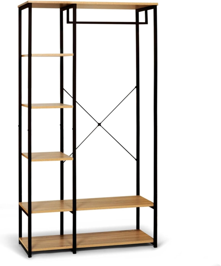 Armadio con ripiani L. 90 cm DETROIT industrial design