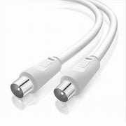 Trade Shop - Cavo Da 1.5 Metri Tv Maschio / Maschio Coassiale Prolunga Antenna Cav-tv1.5m -