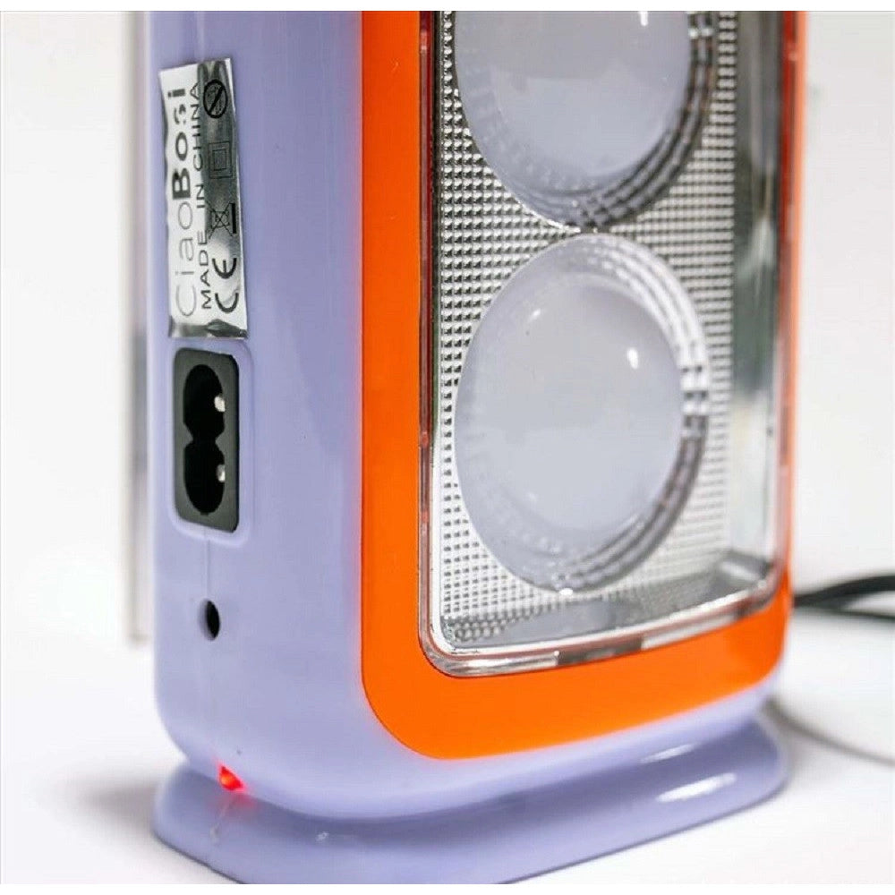 Trade Shop - Lampada Luce Emergenza Batterie Ricaricabile 1w Torcia Led Carica Solare Tx-8414 -