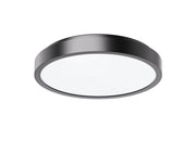 Plafoniera bagno tonda Ø35cm nero/bianco IP44 LED 36W Rabalux