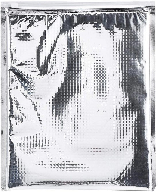 Set di Sacchetti per Sandwich 5 pezzi - Isolati - Impermeabili - Isolamento Termico - Sostenibili - Ideali per Picnic/Viaggi - Set di Sacchetti per Cibo Freddo