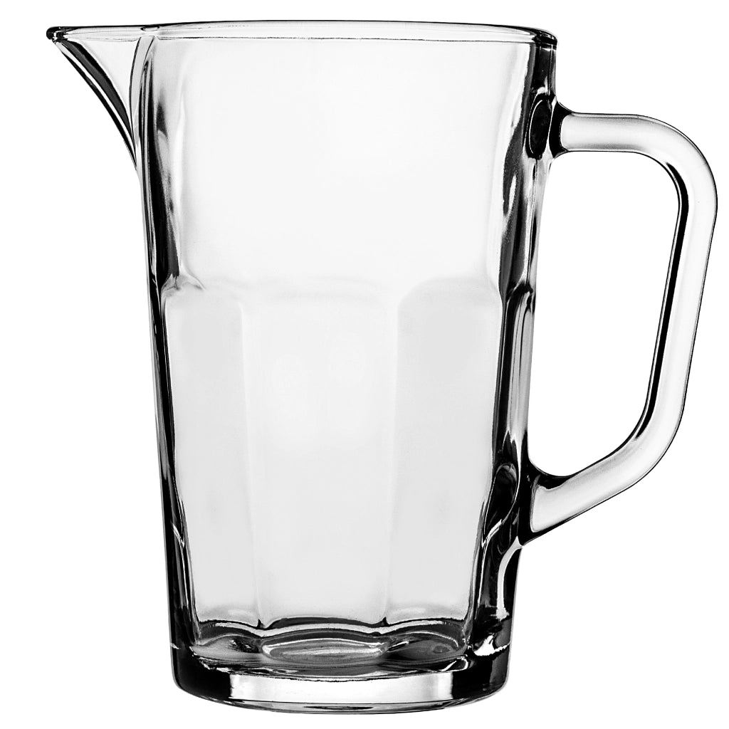 KADAX Brocca in vetro per acqua, limonata, succo 1L 2 pezzi Caraffa per acqua, bevande, composta