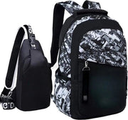 Borsa Impermeabile Riflettente - Ideale per Adolescenti - Per Scuola e Viaggi