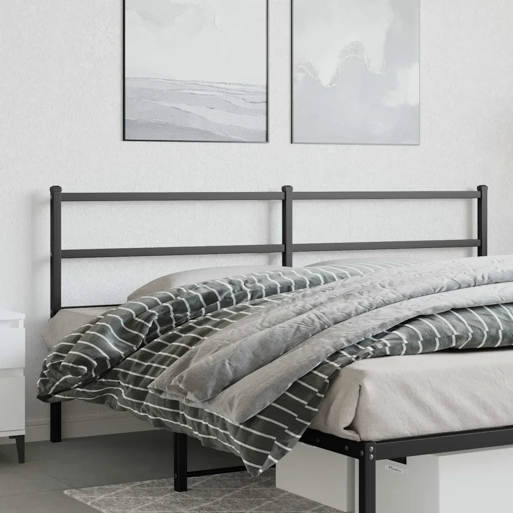 Testiera di Ricambio in Metallo Nero 180 cm 355401
