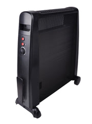 Radiatore Elettrico Romeo 1000-2000 W Calore su 3 Lati con Pannello in Mica Nero