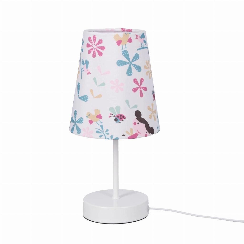 Lampada da tavolo Candellux Girl 41-63038 bianca E14