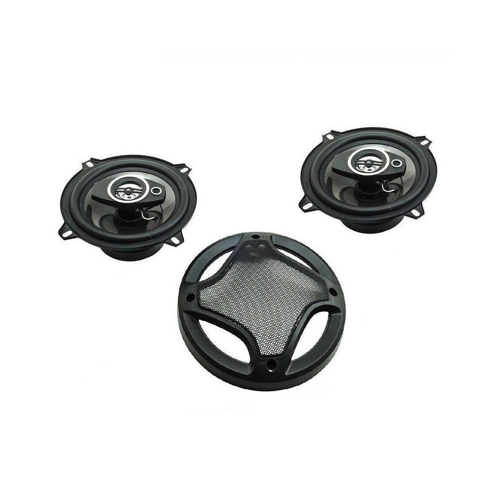 Trade Shop - Coppia Casse Per Auto Altoparlanti Auto 350 W Casse 13 Cm 2 Vie 350w Woofer 1372 -