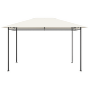Gazebo | Pergolato 384x281x270 cm Crema 180 g/m2