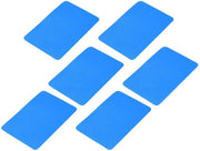 Set di riparazione per barche gonfiabili - 6 pezzi di patch in PVC - soluzione di riparazione impermeabile