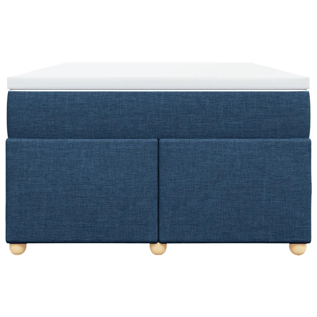 Giroletto a Molle con Materasso Blu 120x190 cm in Tessuto 3285365