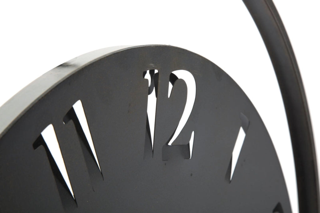 Orologio da muro Circle industrial dark 60x4,5cm