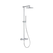 Colonna doccia con miscelatore esterno in acciaio inox - Serie X Style Inox