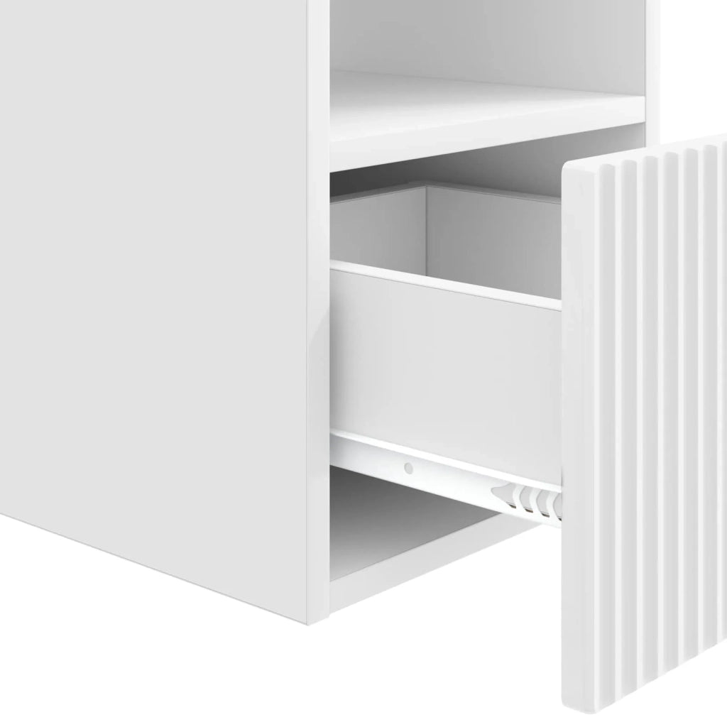 Mobile da Bagno Bianco Lucido 30 x 44,5 x 50 cm 890506