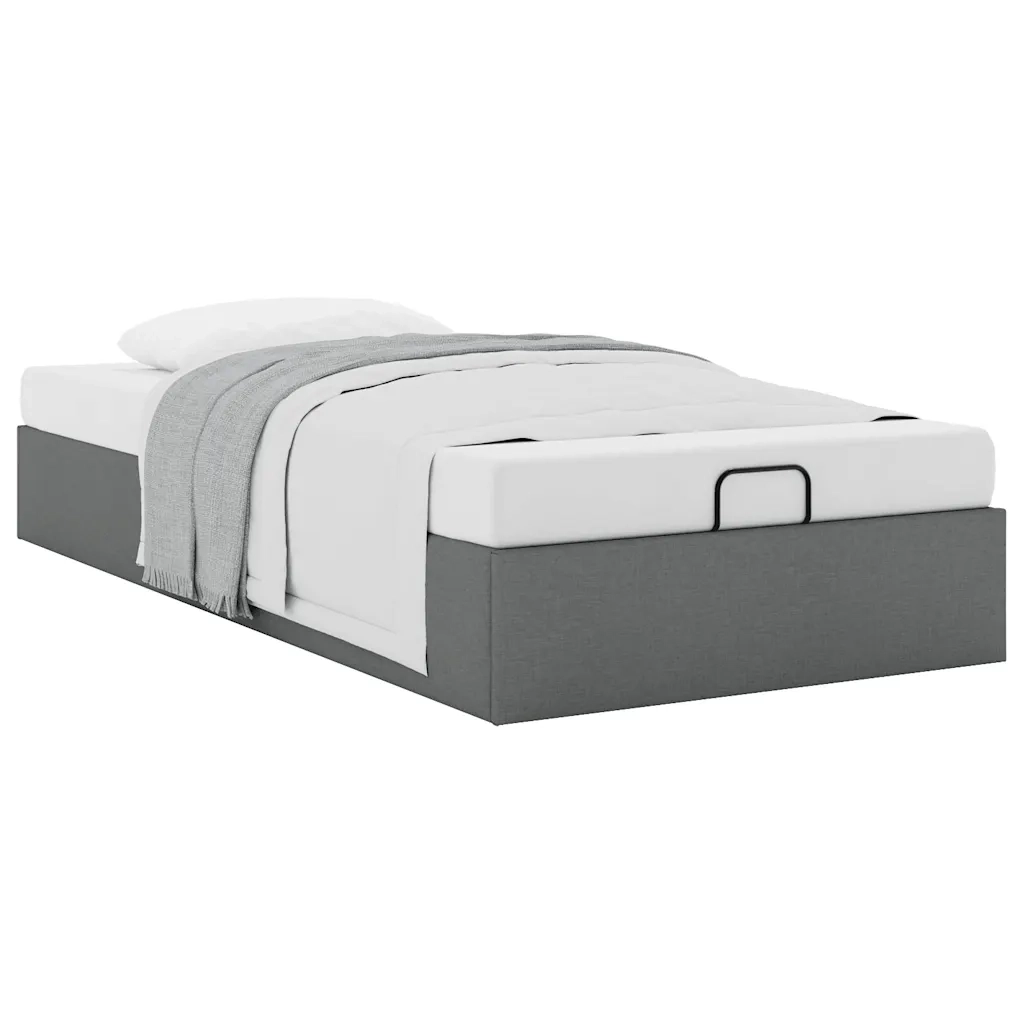 Struttura Letto Pouf senza Materasso 180x200 cm in Tessuto
