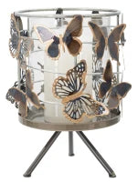 Portacandele Farfalle Cm 15X23,3