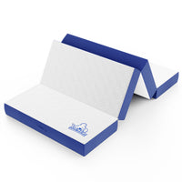 Materasso Pieghevole 60x190x10 cm - RATTANTREE - Soffice Confortevole - Materasso da Campeggio - Materasso da pavimento per ospiti - Materasso da Viaggio