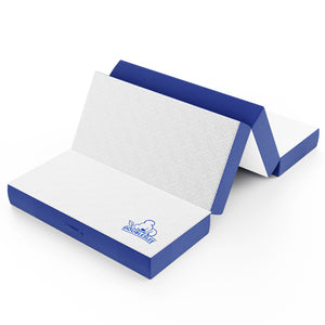 Materasso Pieghevole 60x190x10 cm - RATTANTREE - Soffice Confortevole - Materasso da Campeggio - Materasso da pavimento per ospiti - Materasso da Viaggio