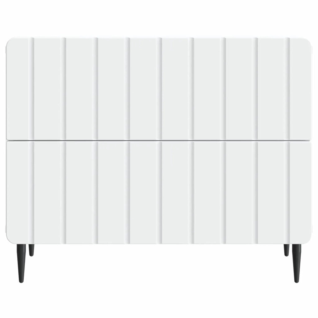 Armadio da Notte con cassetto Bianco 62 x 34,5 x 49,5 cm 894315