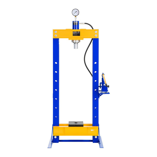 Pressa idraulica da officina 30 tonnellate di pressione blu 14_0003138