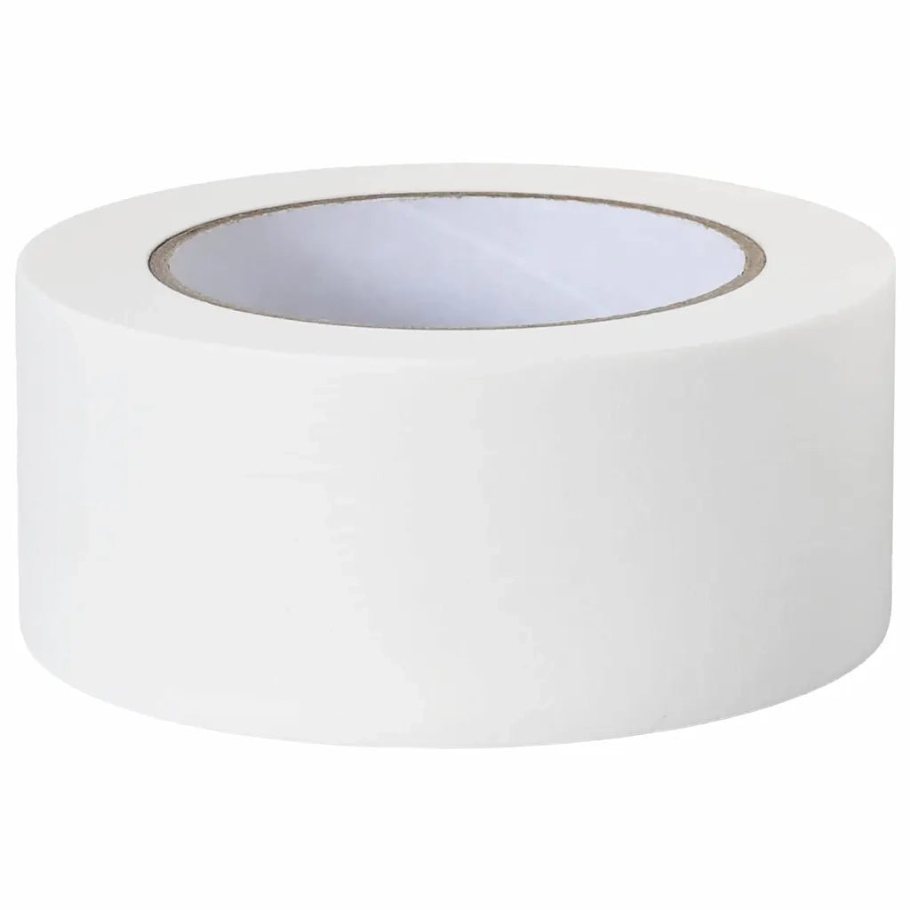 Nastri Adesivi per Pittori 12 pcs Bianco 50mm x 50m Carta