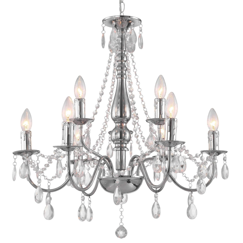 Lampada Da Soffitto Ebt016-9cp Chrome