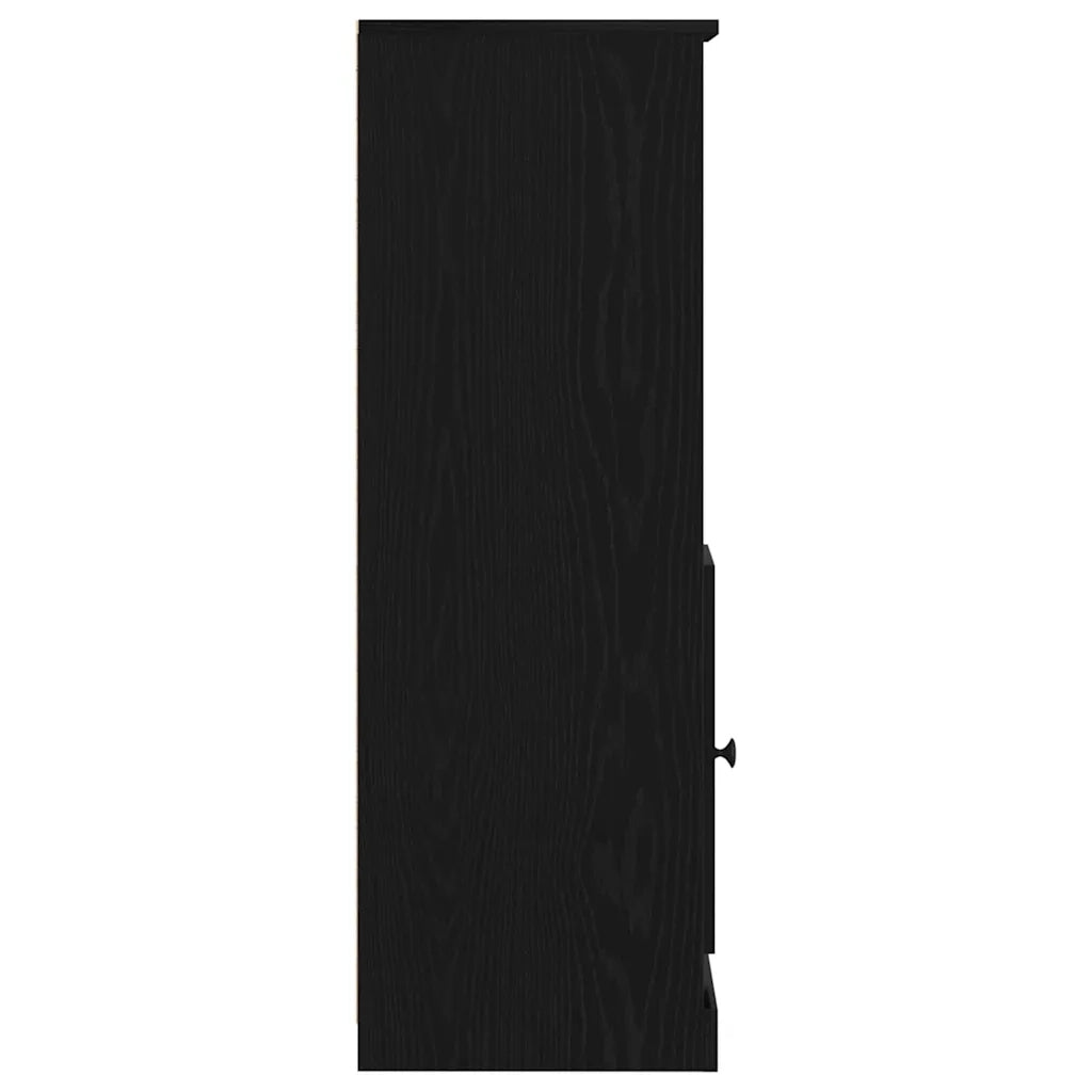 Credenza | Highboard Rovere Nero 36 x 35.5 x 103.5 cm Legno multistrato