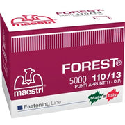 PUNTO FOREST 110/13 X FISSATRICE RO-MA - ZINCATO CF=PZ 5000 MM 10,05X10- 1 confezioni