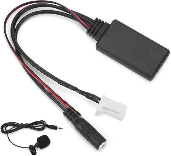 Cavo di sostituzione per microfono handsfree per Suzuki Swift/Vitra/Jimni - cavo AUX-in o adattatore di ingresso Bluetooth.