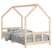 Giroletto per Bambini | Letto Infantile | Lettino 90x200 cm in Legno Massello di Pino