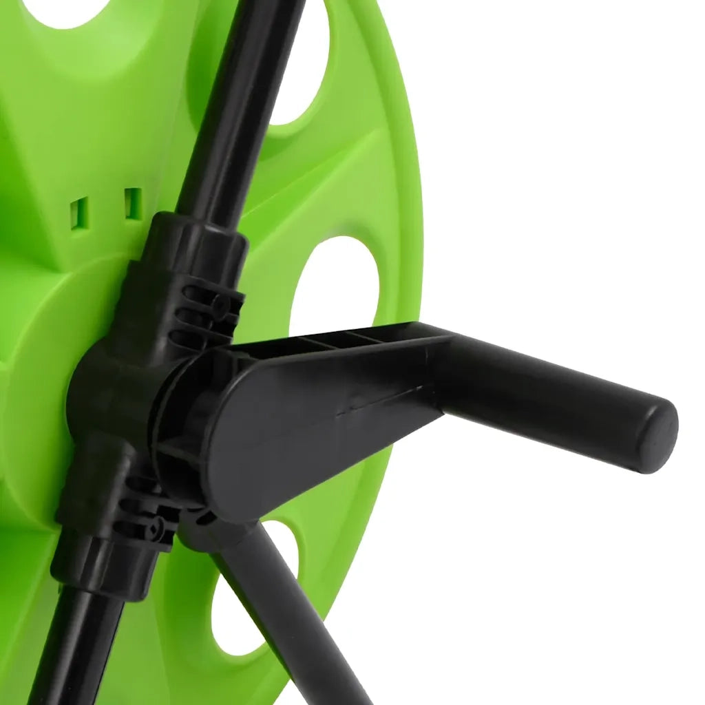 Carrello Avvolgitubo Verde Tubo Flessibile 60 m 1/2" in Acciaio 4006169