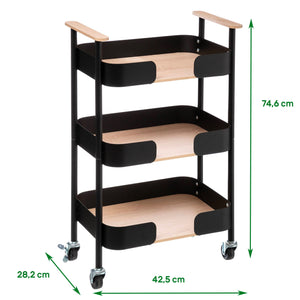 CARRELLO PER CUCINA CON RUOTE