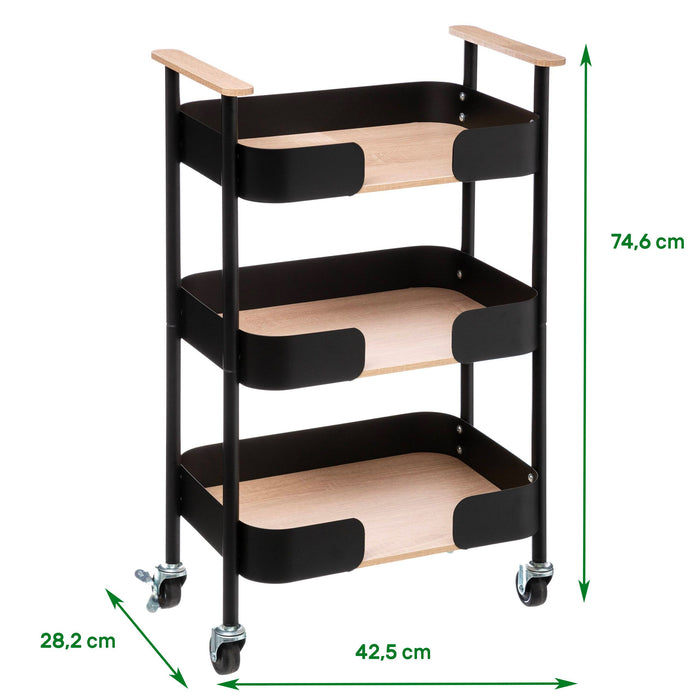 CARRELLO PER CUCINA CON RUOTE