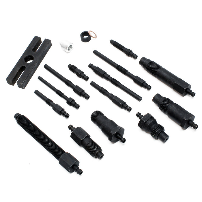 Tester compressione motore per auto e camion con motori diesel TDI e CDI, 0-70 bar, set da 17 pezzi per ripristinare compressione motore