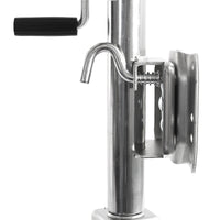 Servotimone con ruota 540 kg Ruotino per carrello appendice con staffa di montaggio