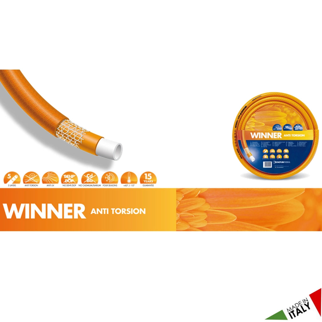 Tubo irrigazione winner 5/8 mt.15 antitorsion