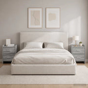 Comodini 2 pz Sonoma grigio 40 x 30 x 60 cm 8010974