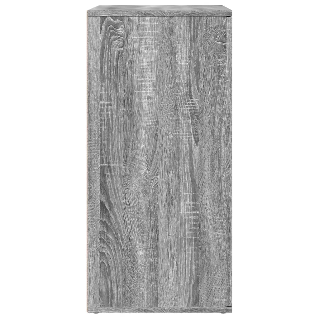 Buffet credenza cassettiera armadio mobile contenitore organizer cucina soggiorno Sonoma 79 x 38 x 80 cm legno ingegnerizzato grigio 02_0036527