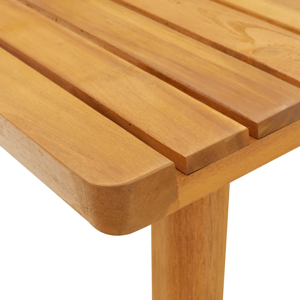 Tavolino da Giardino 90x55x35 cm in Legno Massello di Acacia 46675