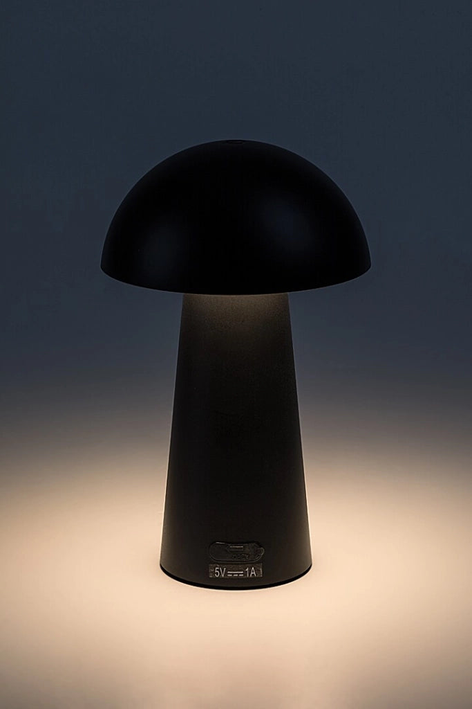 Lampada da tavolo LED portatile Mireo IP44 nera Rabalux